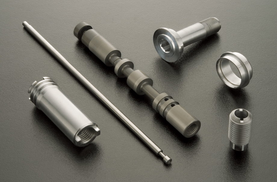 Parts from Elimold's cnc turning center
