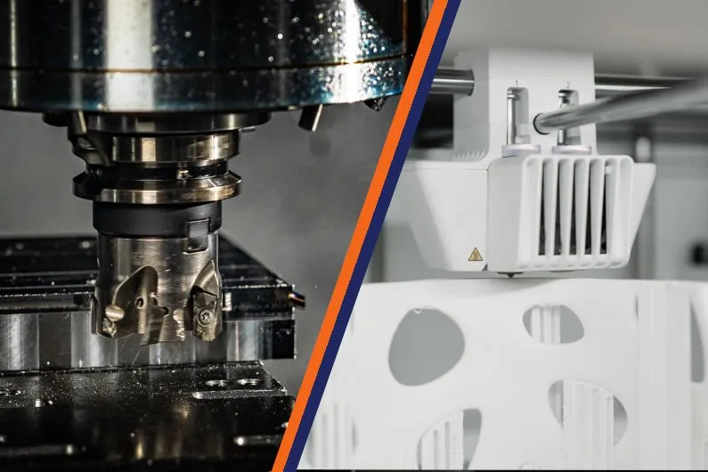 Advantages of CNC machining versus 3D printing