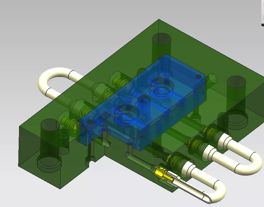 Injection Mold Cooling System 01