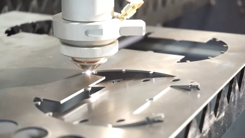 sheet metal process laser cutting service