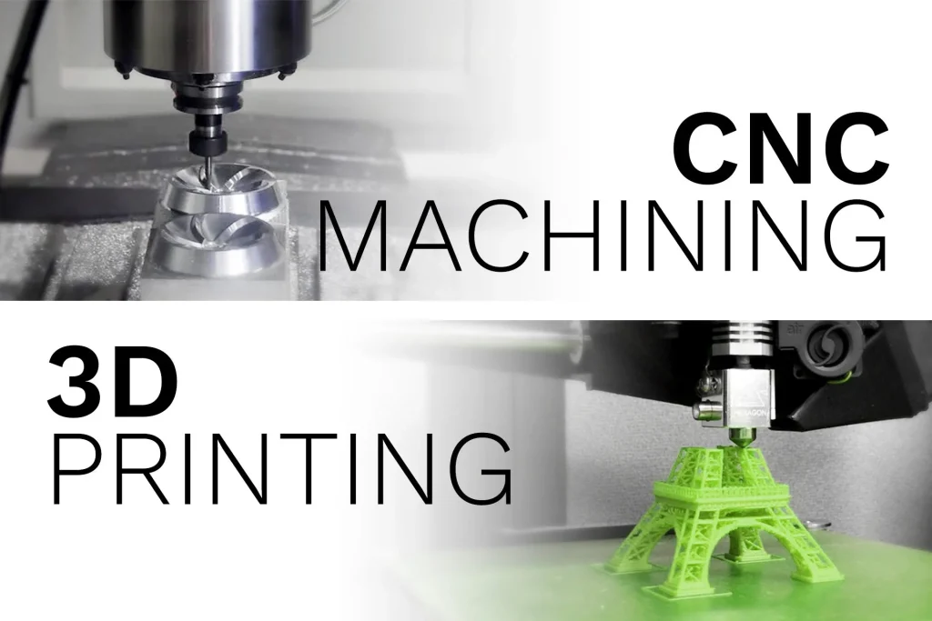 Is CNC machining cheaper than 3D printing?