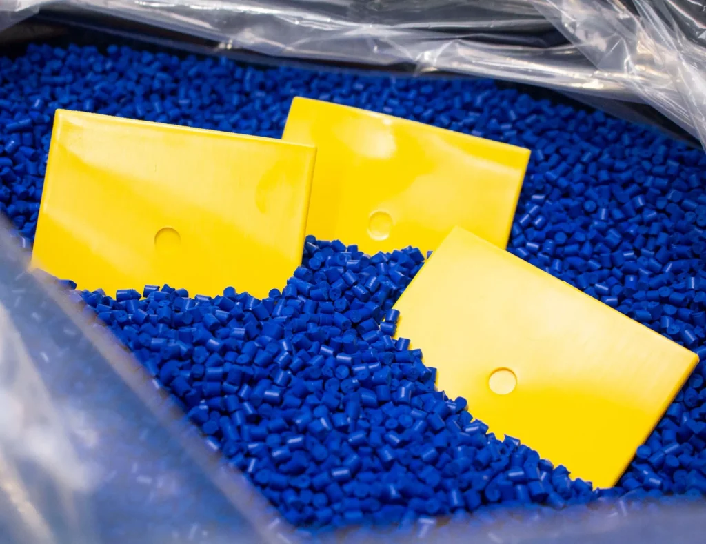 plastic material is used for injection molding
