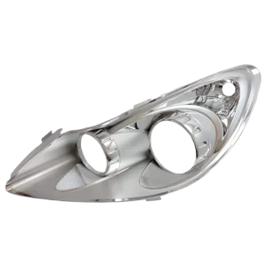 Aluminum alloy car headlight reflector prototype parts