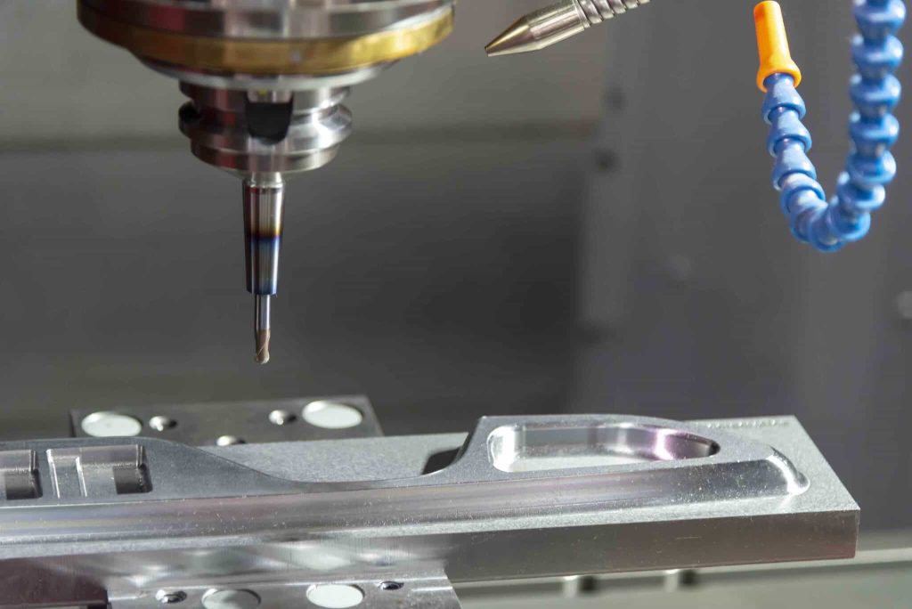 Optics Injection Mold 5 CNC milling of optical injection molds