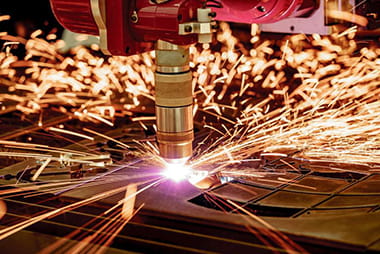 Communications Sheet Metal Fabrication 6 Communication equipment sheet metal parts Plasma cutting
