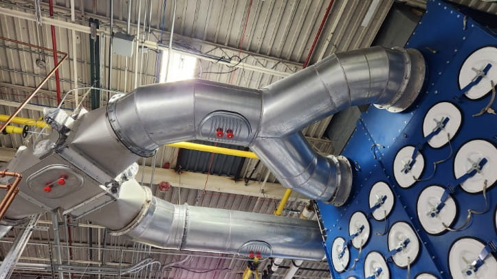 Industrial Sheet Metal Fabrication 14 Industrial Pipe parts Sheet Metal Manufacturing