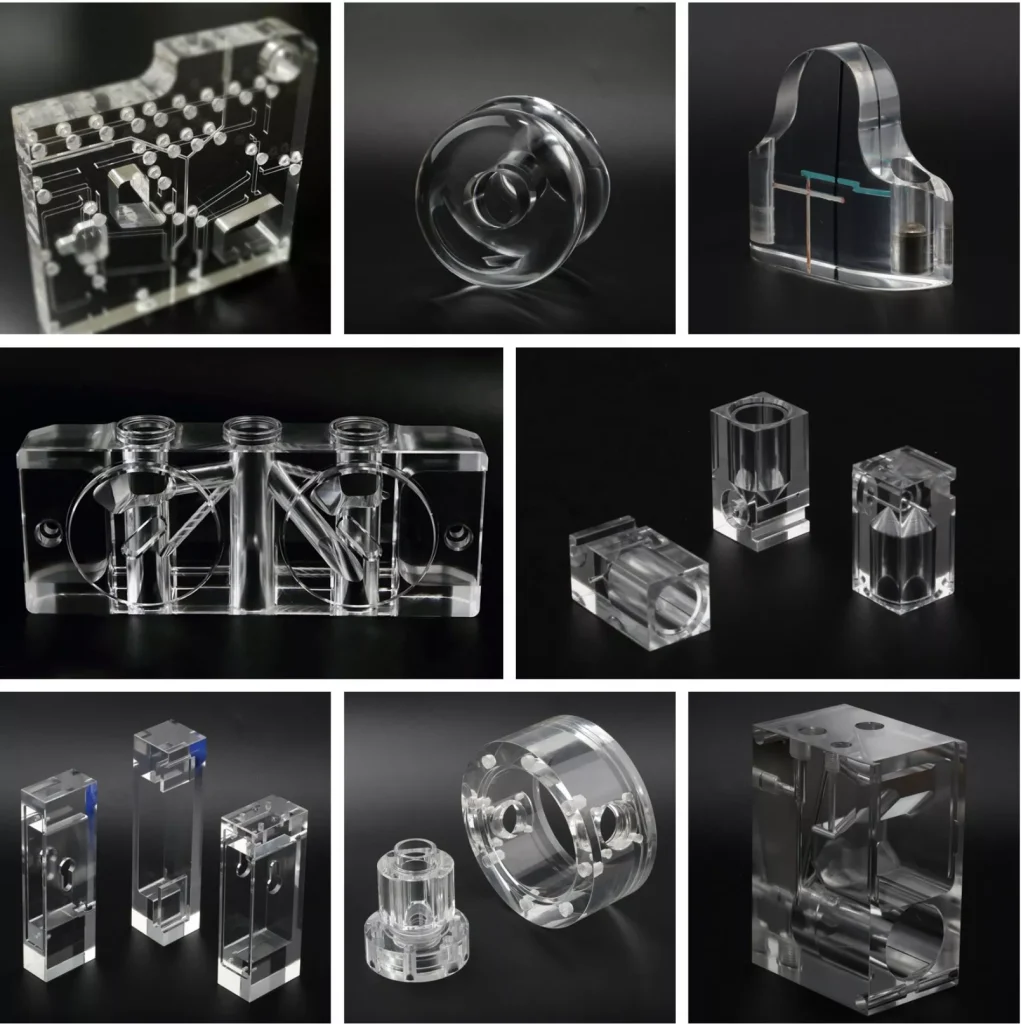 Consumer Products CNC Machining 1 CNC machining of acrylic products for consumer industries