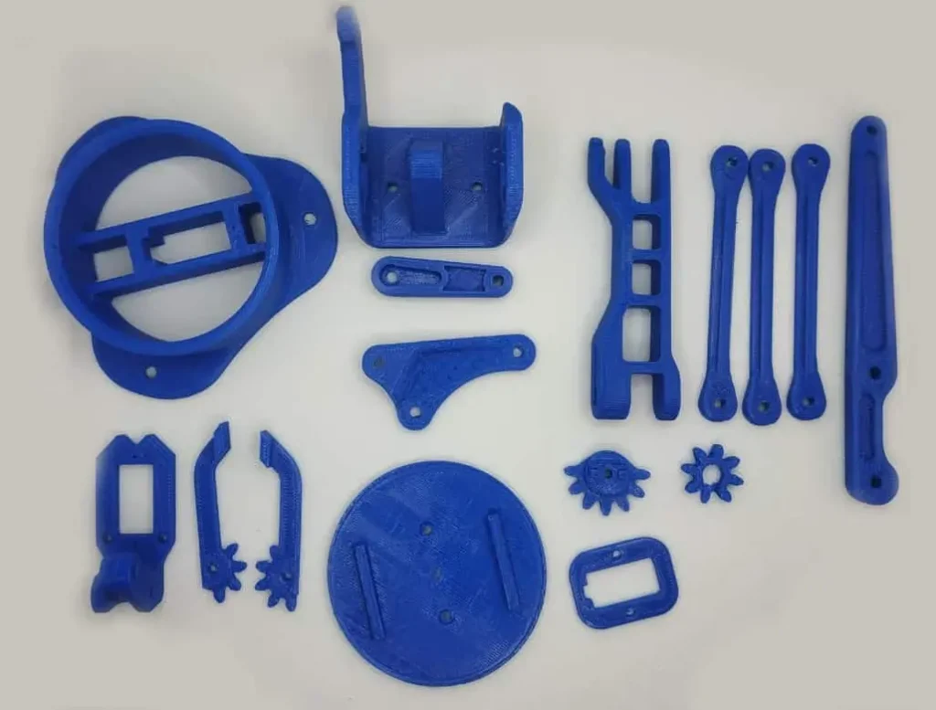 3D Printing Electronic Toy Robot Arm Parts