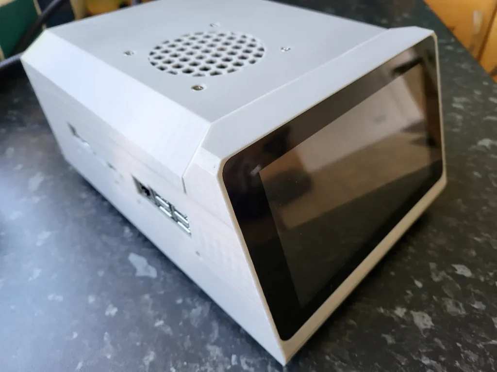 3D printed electronic plastic housing