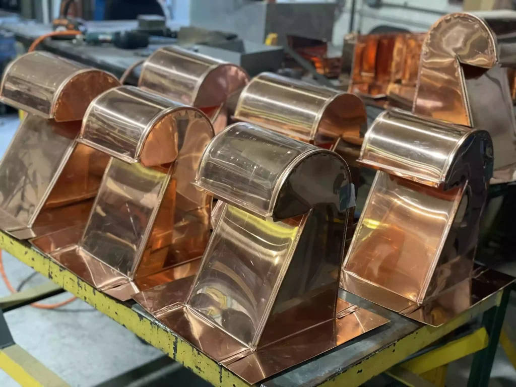 Medical Sheet Metal Fabrication 3 Mass production of brass sheet metal parts for medical products