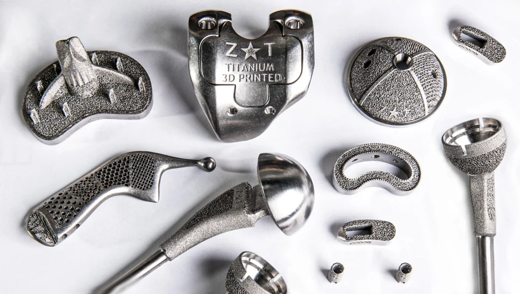 Metal 3D printed medical orthopedic implant products
