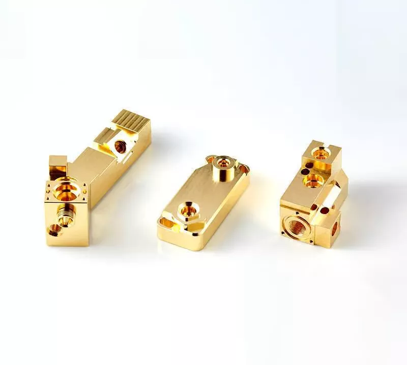 4 Axis CNC Machined Precision Brass Alloy Parts