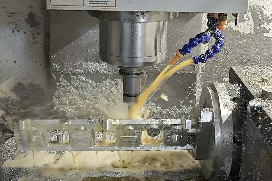 4 axis CNC machining aluminum alloy precision parts