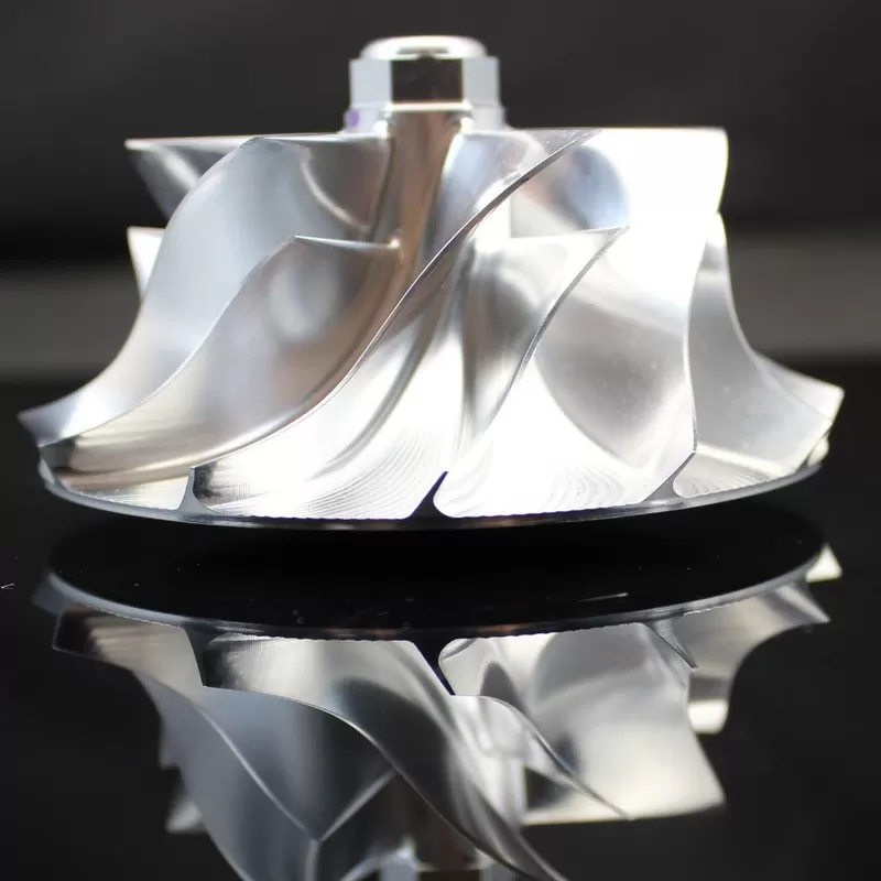 5 Axis CNC Milling Service 2 5 axis CNC milling of aluminum 6061 material impeller parts