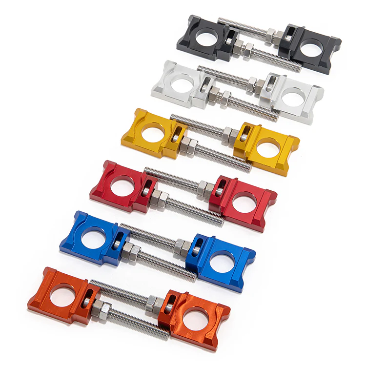 3 Axis CNC Machining Service 24 Aluminum chain adjuster shaft block 3 axis CNC machined parts with surface finishing