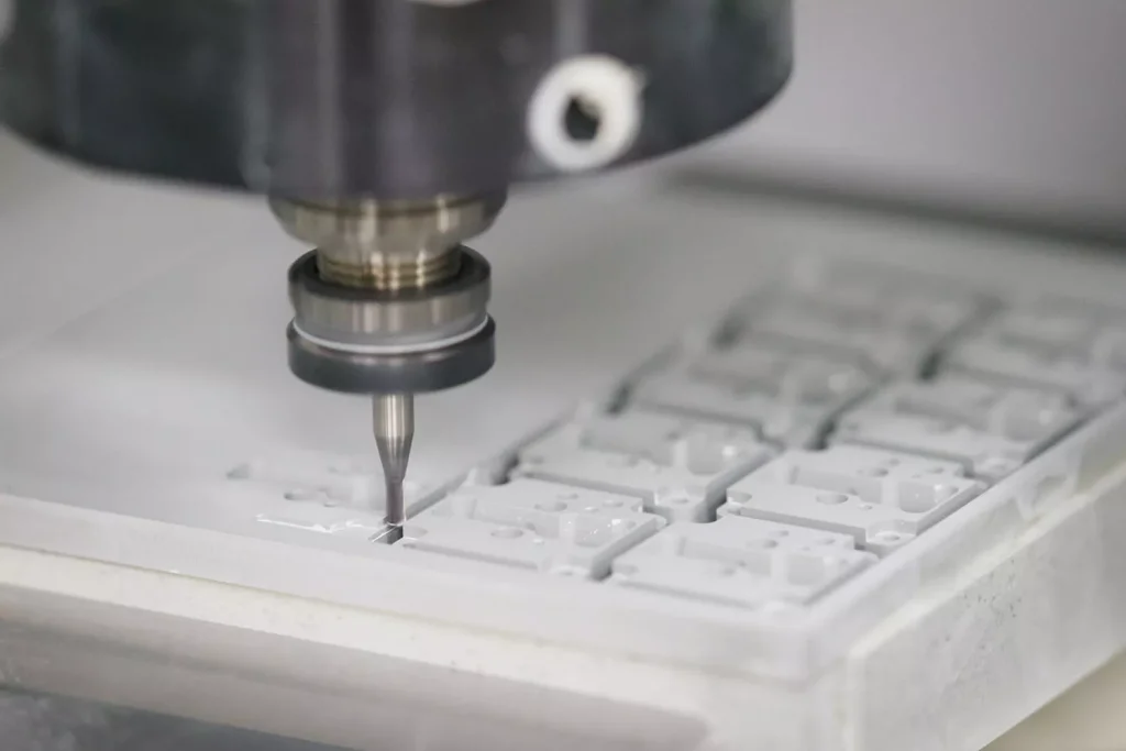 CNC milling of semiconductor ceramic parts