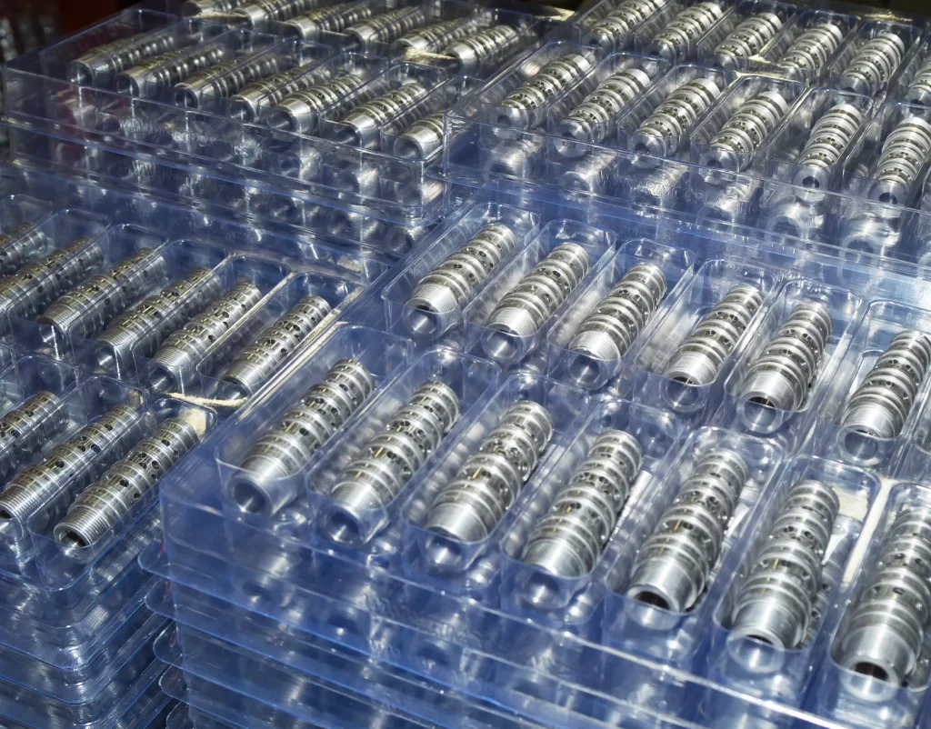 CNC Multi Spindle Machining 3 CNC multi spindle machining of large quantities of aluminum alloy parts