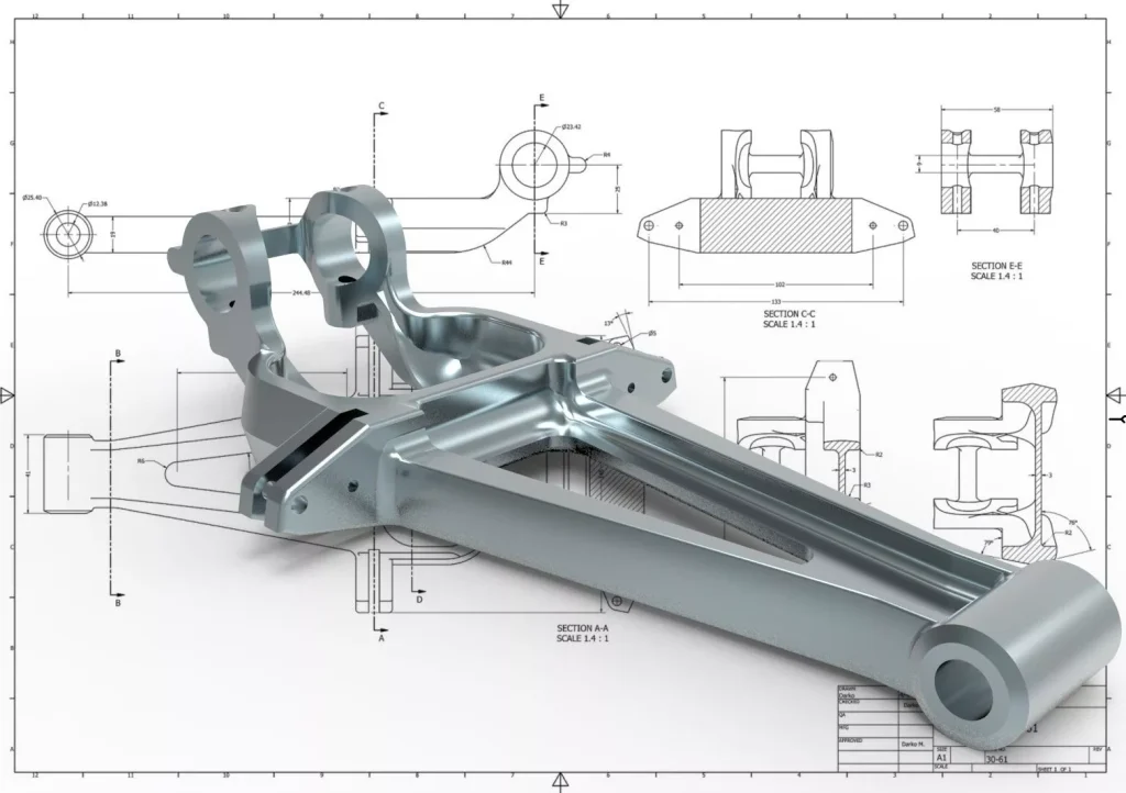 Robotics Die Casting 12 Rapid prototyping of robot die cast parts