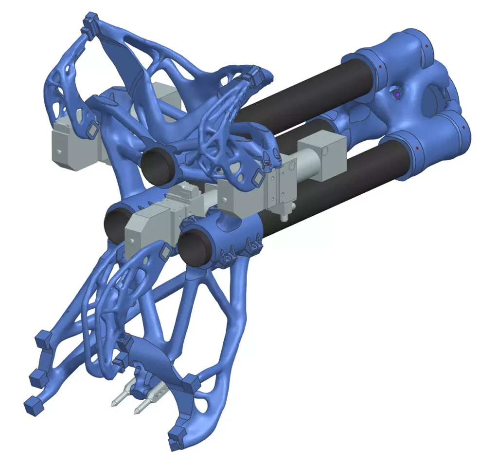 Robotics 3D printing 14 Robot prototype part design optimization and 3D printing production