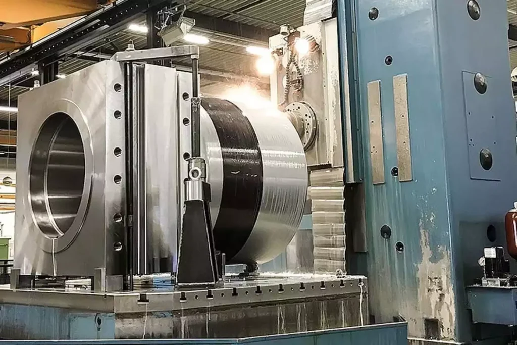 Horizontal Boring 4 CNC horizontal boring machine processing of large precision parts