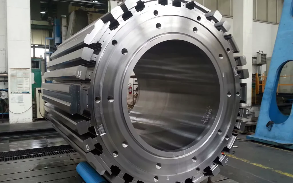 Horizontal Boring 10 CNC horizontal boring manufacturing of large parts for energy equipment