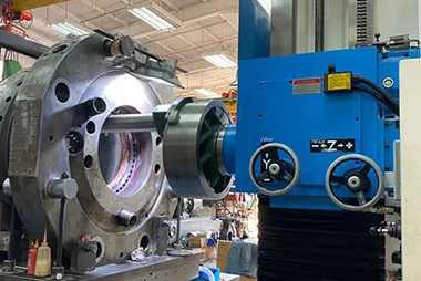 Large Part CNC Machining Services 4 Horizontal CNC Boring