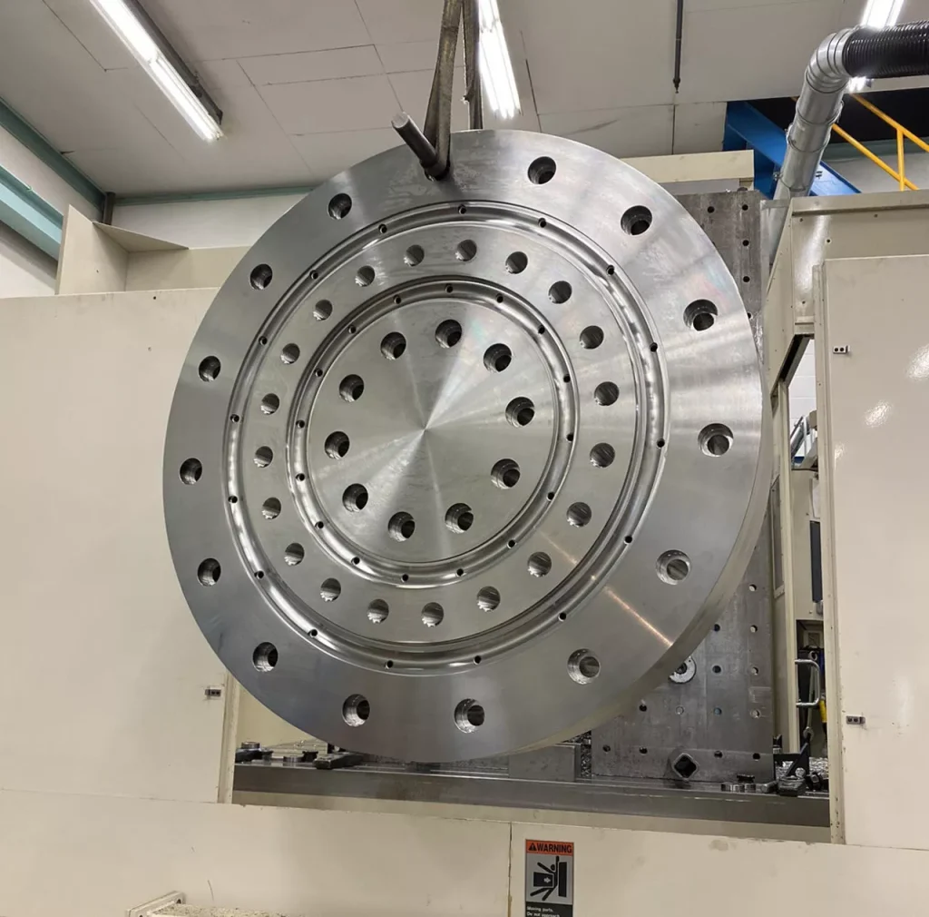 Large Part CNC Machining Services 9 Large disc stainless steel CNC parts custom manufacturing