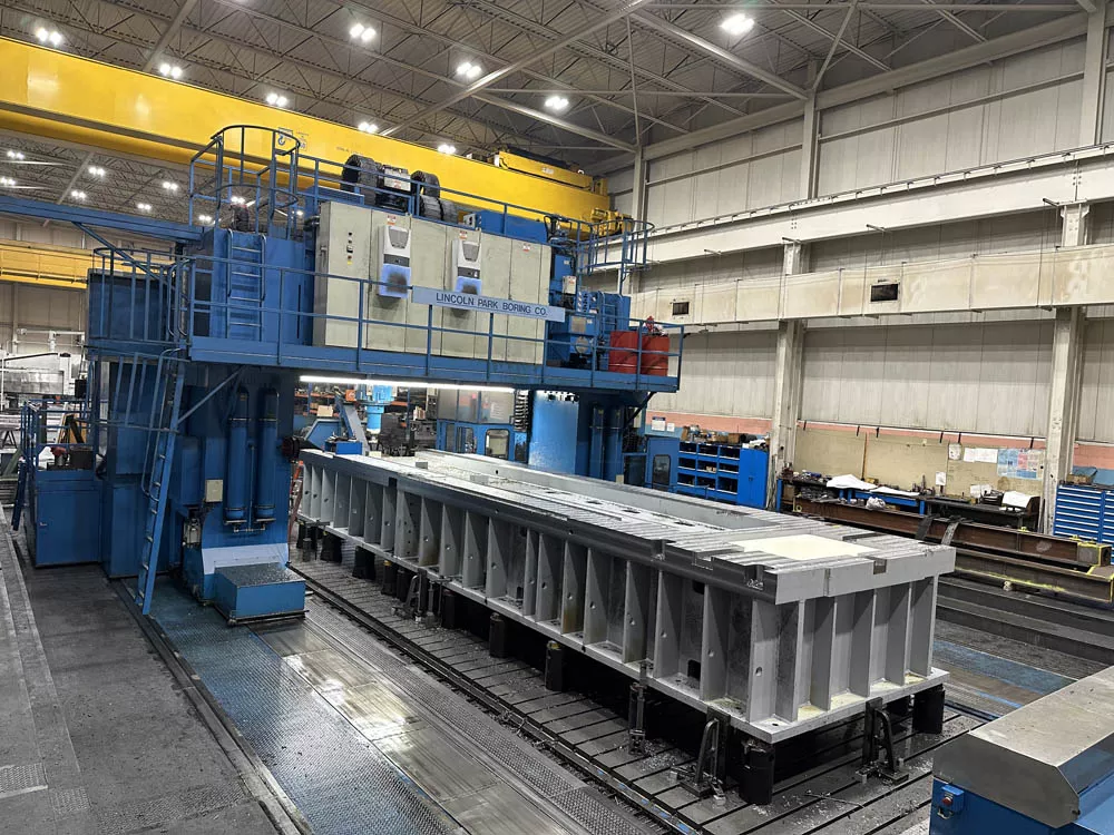 Large Part CNC Machining Services 14 Large parts vertical CNC machining