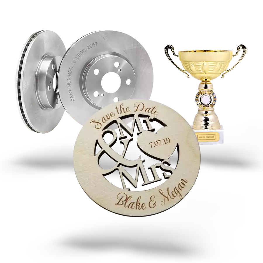 Laser Engraving 1 Laser engraving for a variety of custom projects