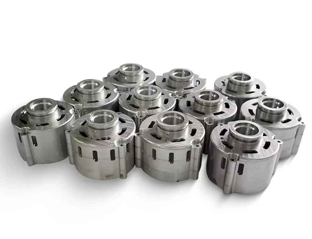 Low Volume Production 17 Motor housing aluminum alloy CNC parts low volume production
