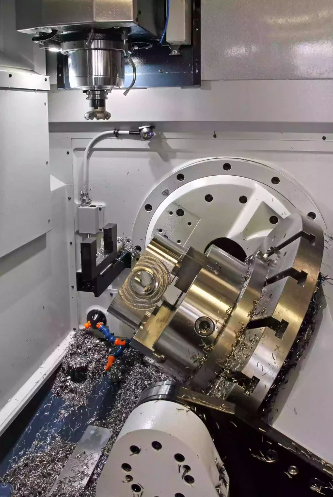Multi-Axis CNC Machining 25 Multi axis CNC machining of precision copper parts