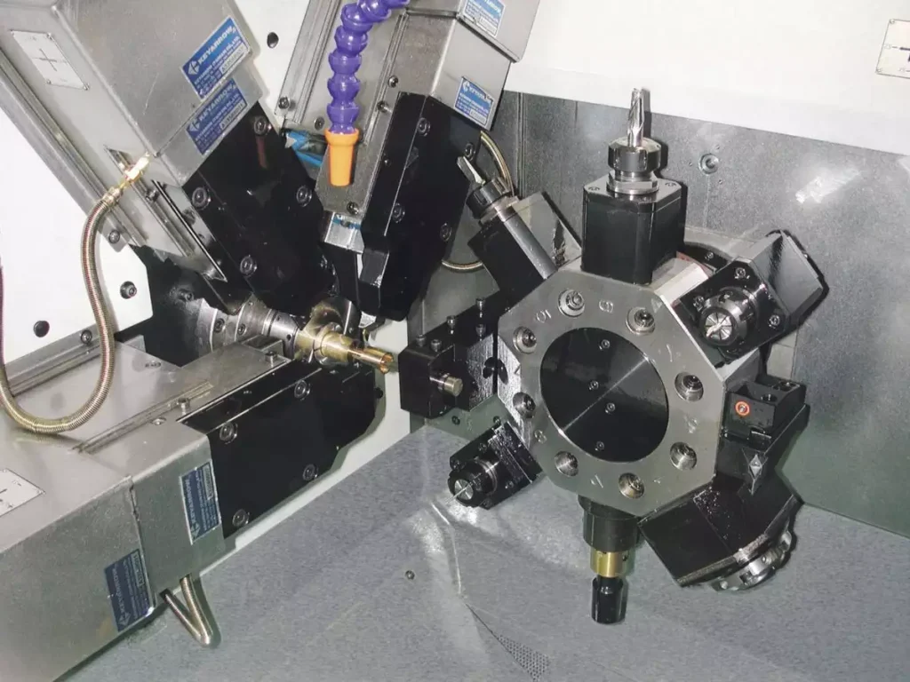 Multi-Axis CNC Turning 3 Multi axis CNC turning for high volume machining of copper parts