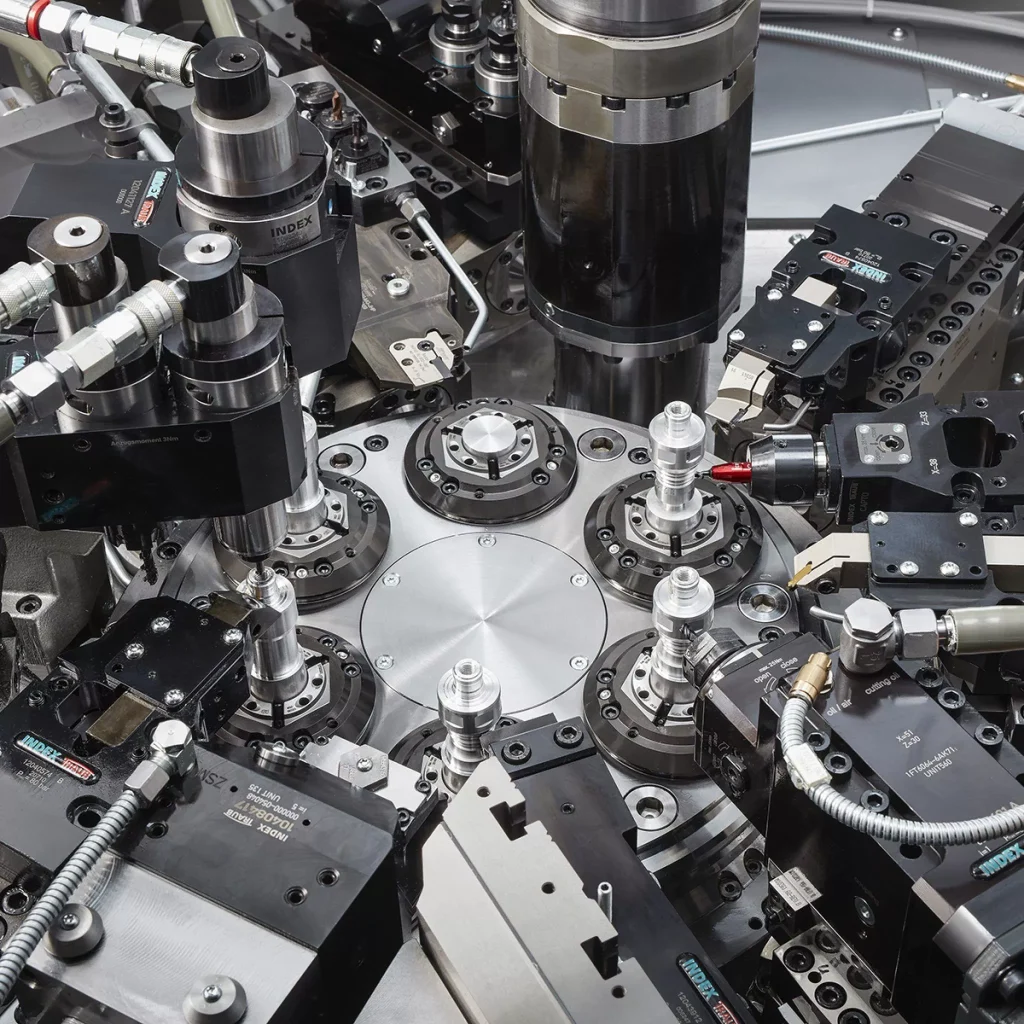 Multi-Spindle Screw Machining 13 Multi spindle screw batch processing of high precision aluminum parts
