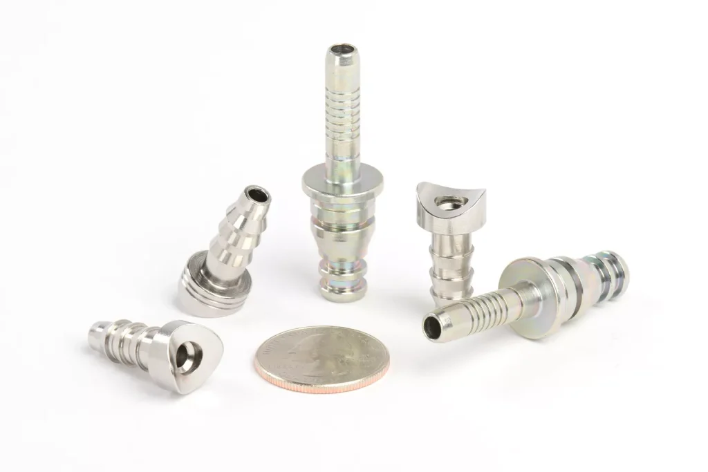 Multi-Spindle Screw Machining 8 Precision parts multi axis spindle CNC screw machining