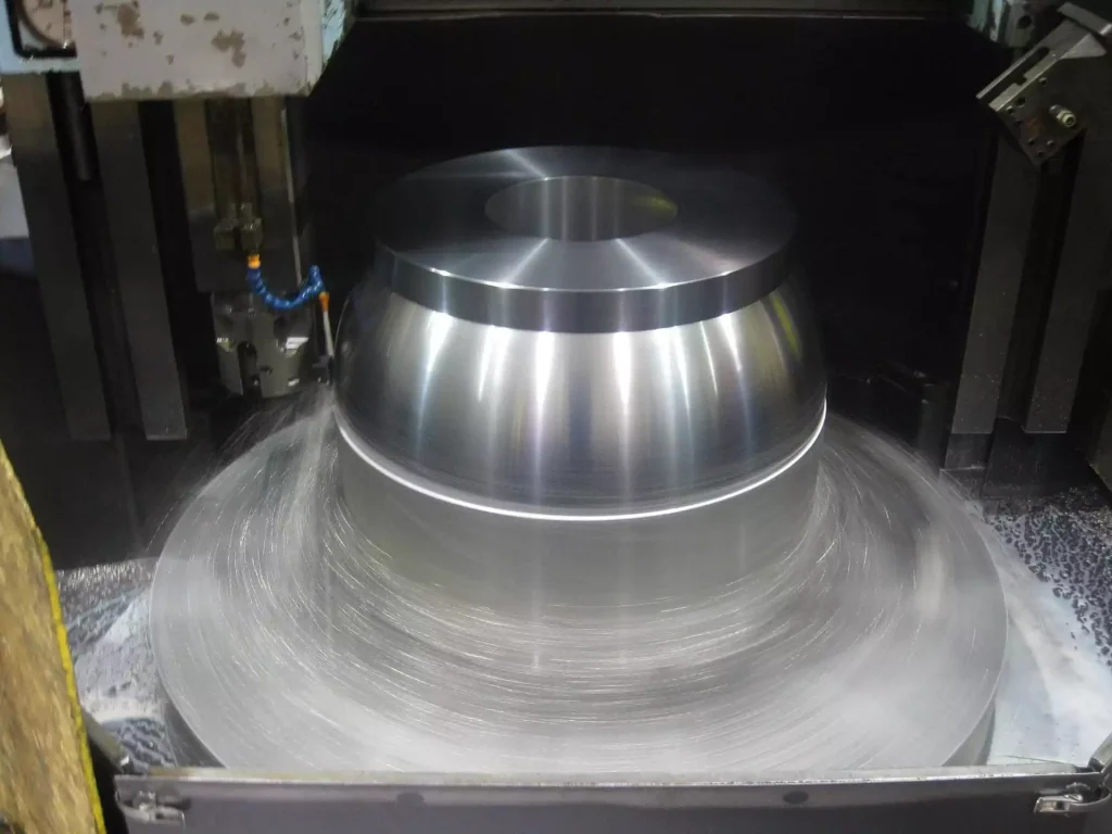 Horizontal, Vertical & CNC Turning 5 Vertical CNC lathe processing high precision parts