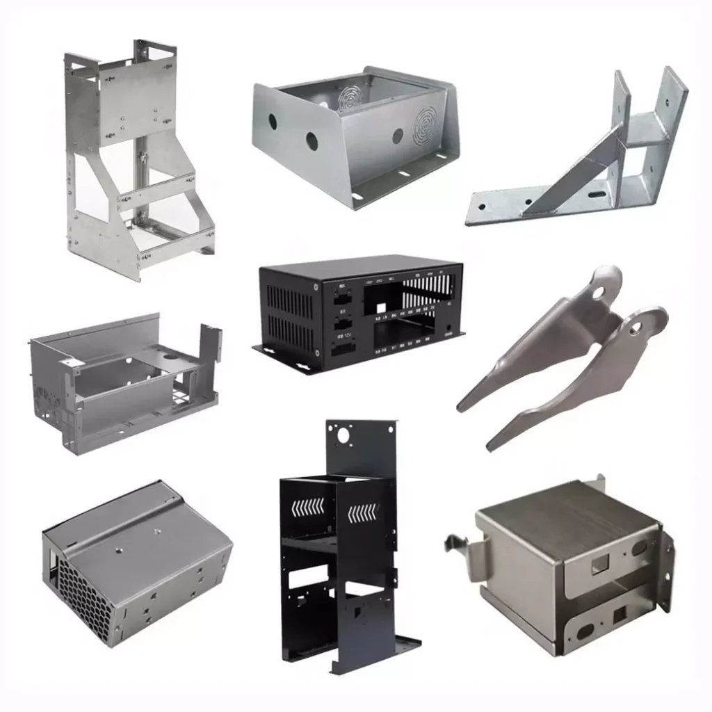 A variety of custom CNC sheet metal forming parts