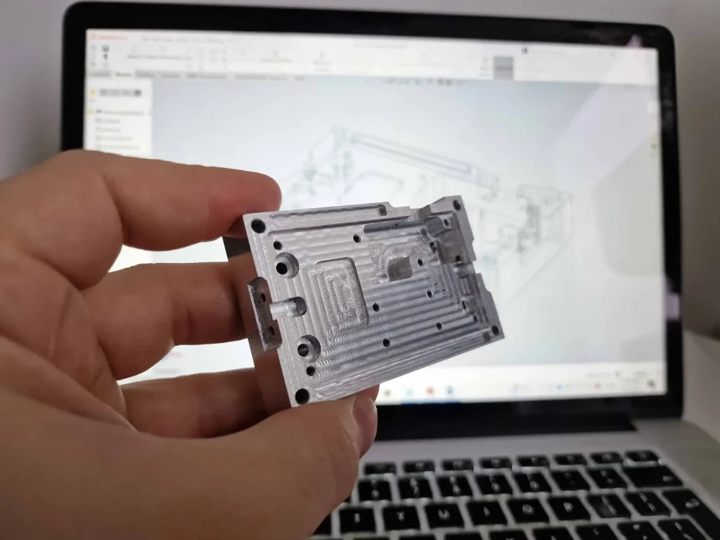 Aluminum alloy CNC rapid prototyping parts