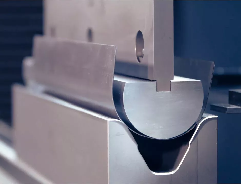Aluminum alloy housing parts U shaped metal bending processing 1