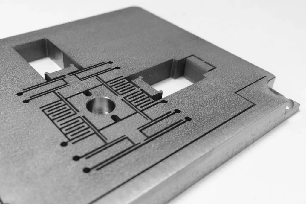 Aluminum alloy precision parts wire cutting machining