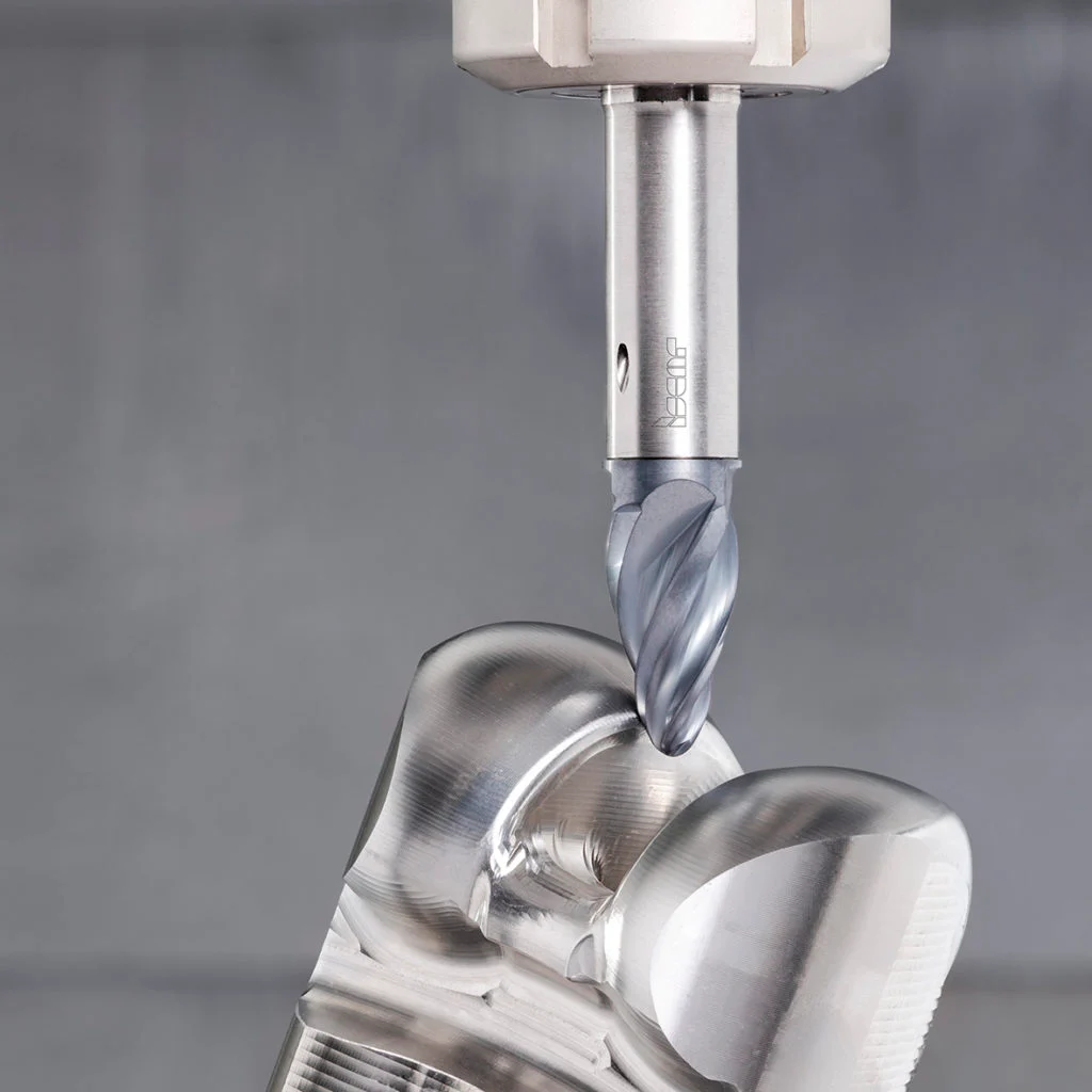 Superalloys CNC Machining 1 CNC machining super alloy femoral knee implant components