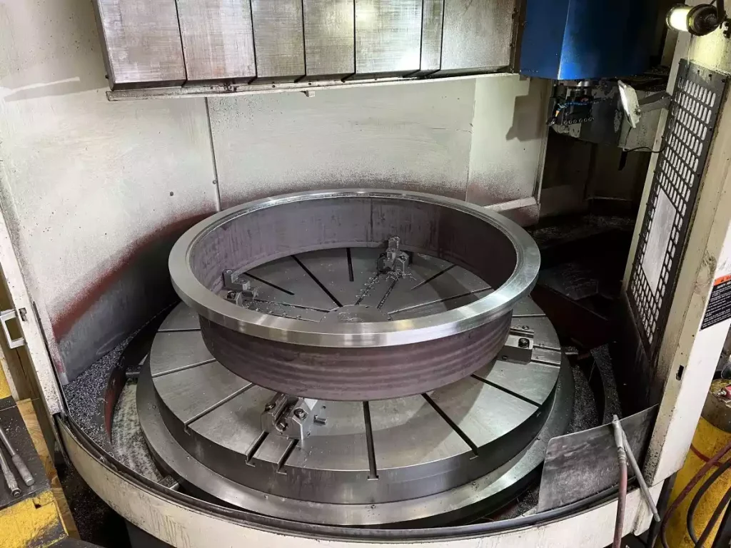 CNC turning of cast iron parts