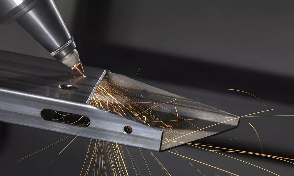 Custom laser cutting of tool steel tube parts