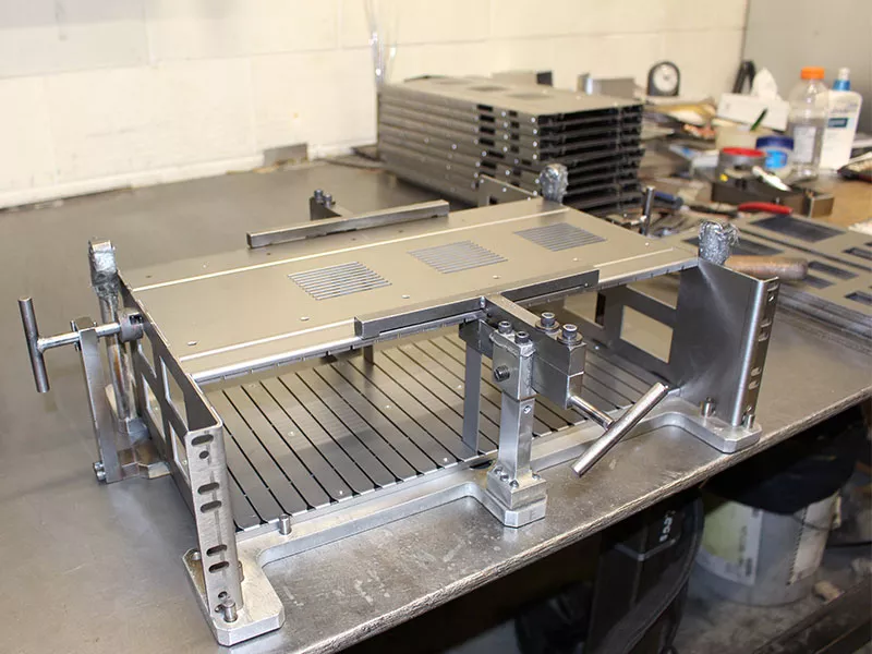 Customized precision sheet metal parts welding cabinet