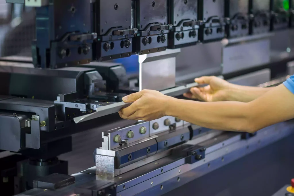 Efficiently bend sheet metal housing parts