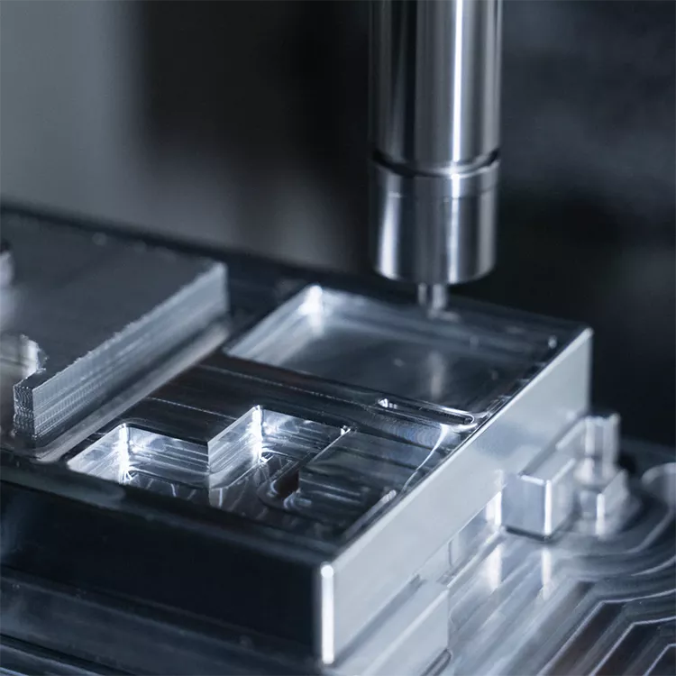 High precision aluminum alloy housing parts CNC machining