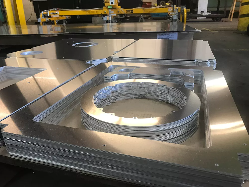 Large aluminum alloy housing parts sheet metal forming manufacturing services