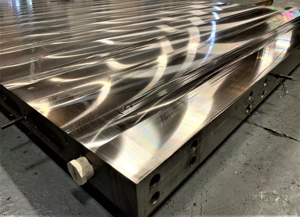 Large metal parts precision surface grinding service