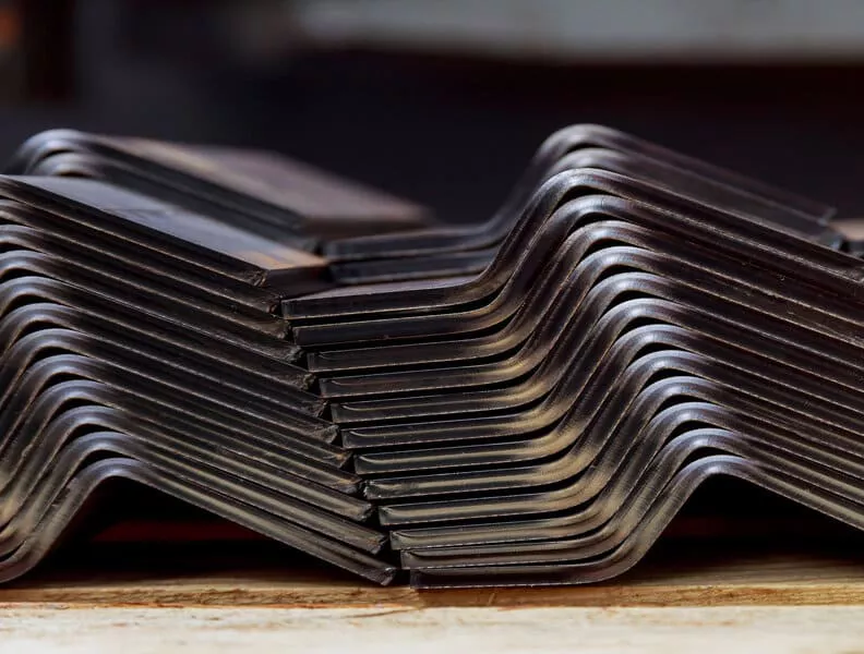 Large volume sheet metal bending processing of metal parts 1