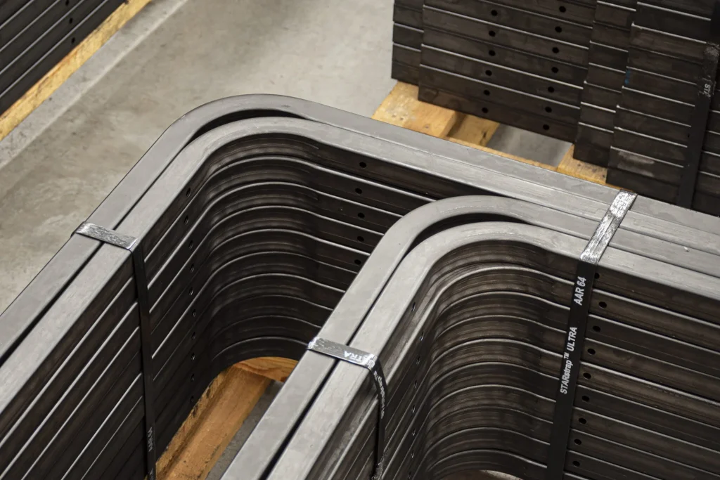 Mass production of square tube bends