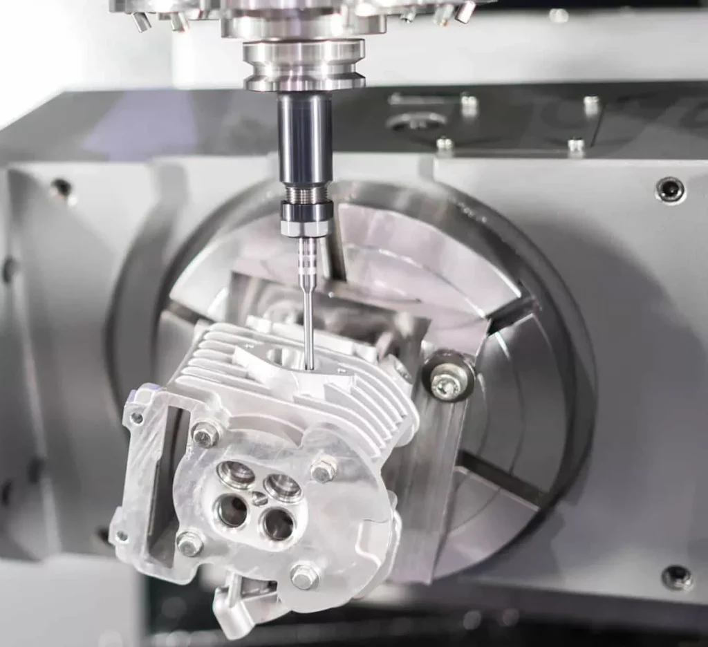 Motorcycle engine aluminum alloy cylinder CNC machining